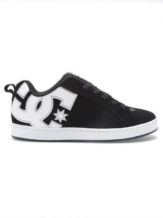 DC Court Graffik Shoes - Black/White DC