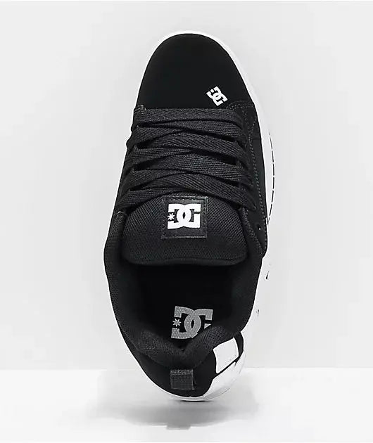 DC Court Graffik Shoes - Black/White DC
