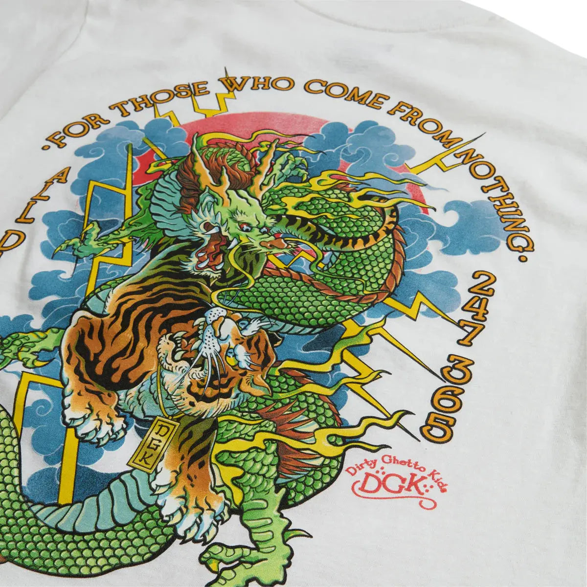 DGK Battle Tee - White DGK