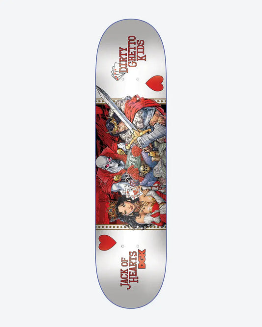 DGK Curtin Jack of Hearts 8.25 Deck DGK