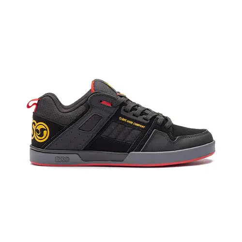 DVS Comanche 2.0 Shoes - Black/Yellow/Red DVS
