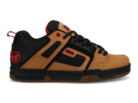 DVS Comanche Shoes - Tan/Black/Red DVS