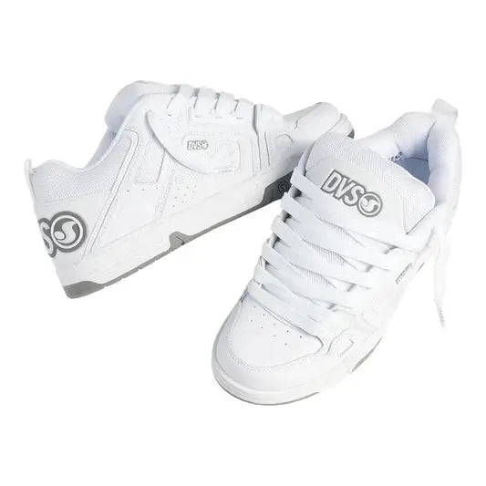 DVS Comanche Shoes - White/Grey DVS