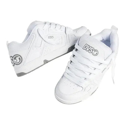 DVS Comanche Shoes - White/Grey DVS