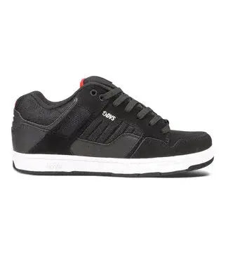 DVS Enduro 125 Shoes - Black/White/Red Nubuck Boardomshop