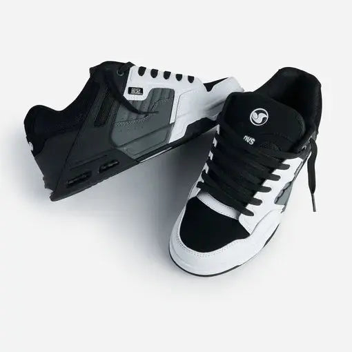 DVS Enduro Heir Shoes - Black/White/Charcoal DVS