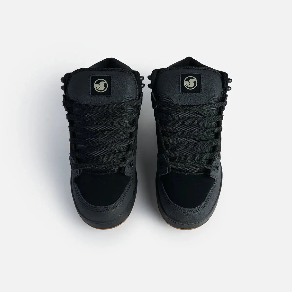 DVS Militia Snow Shoes - Black/Black/Charcoal Leather DVS