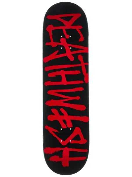 Deathwish Deathspray Black/red Deck 8.5 Deck DEATHWISH