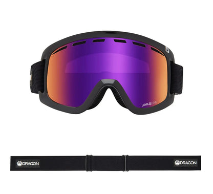 Dragon D1 OTG Goggles - IconPurple/DkSmoke DRAGON