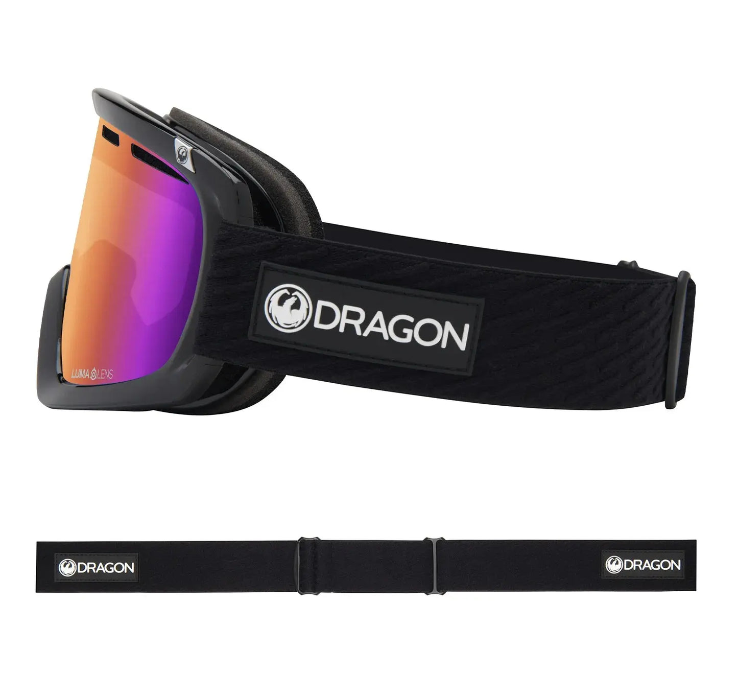 Dragon D1 OTG Goggles - IconPurple/DkSmoke DRAGON