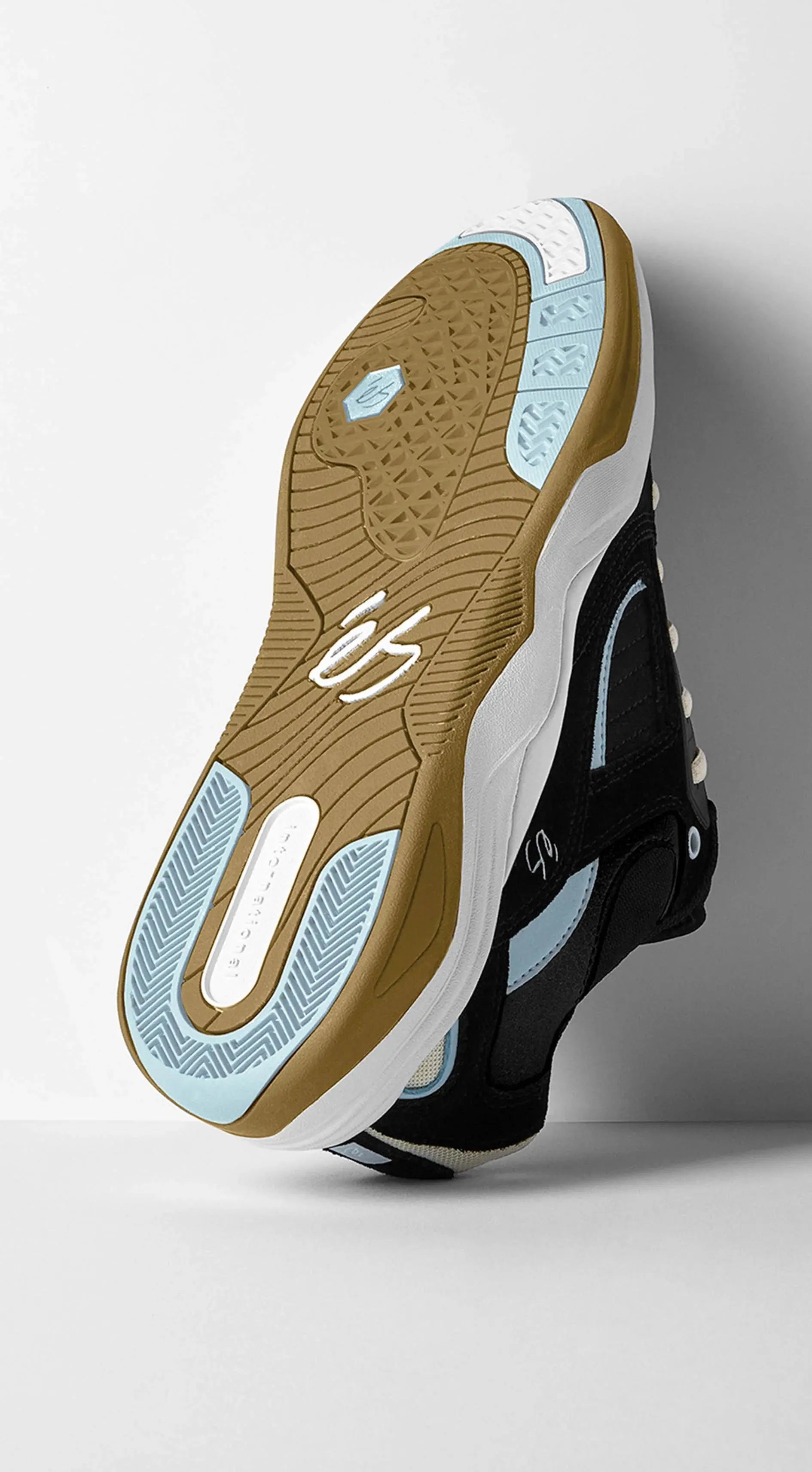 ES TJ Rogers Shoes - Black/Blue/White ES