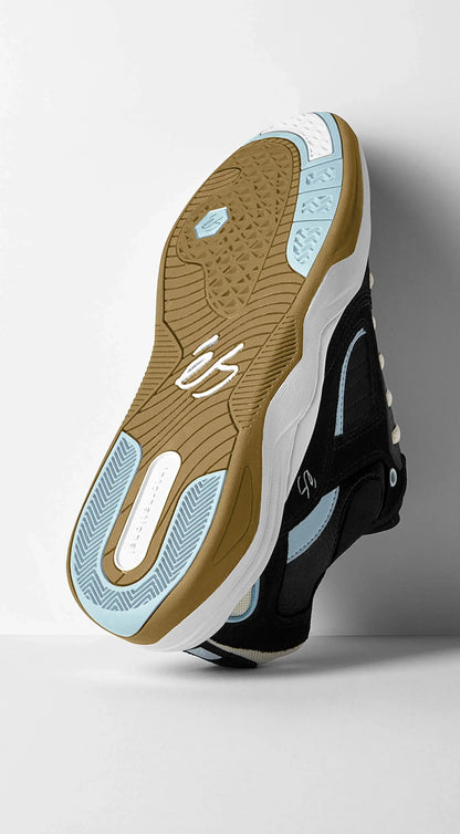 ES TJ Rogers Shoes - Black/Blue/White ES