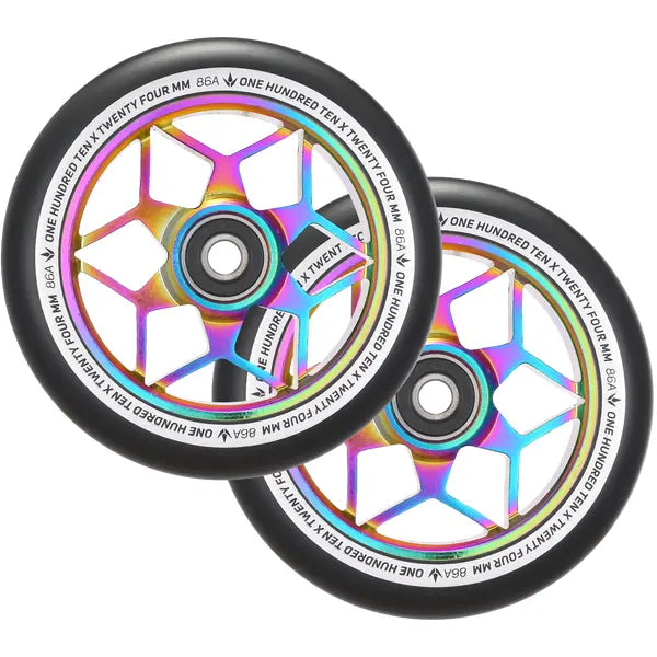 Envy Diamond 110mm Wheels - Oil Slick ENVY
