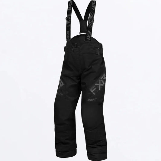 FXR Child's Clutch Snow Pants - Black Ops FXR