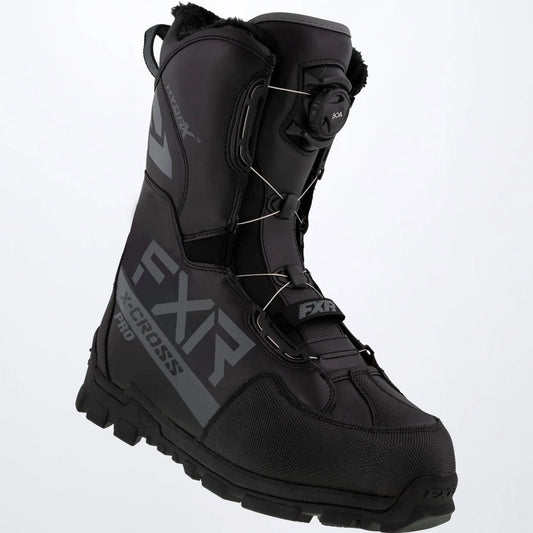 Snowmobile Boots FXR BACKSHIFT BOA BOOT BLACK U2013 SPR