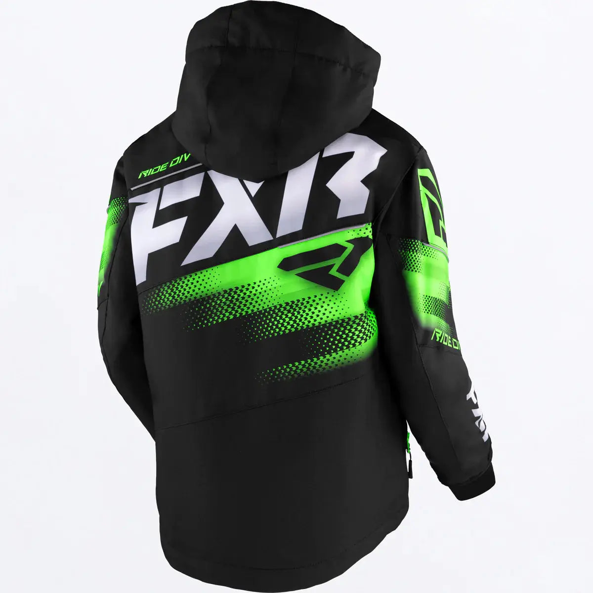 FXR Youth Boost Jacket - BlackLime FXR