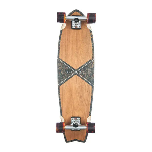 Globe Chromatic 33in Teak/Floral Couch Cruiser GLOBE