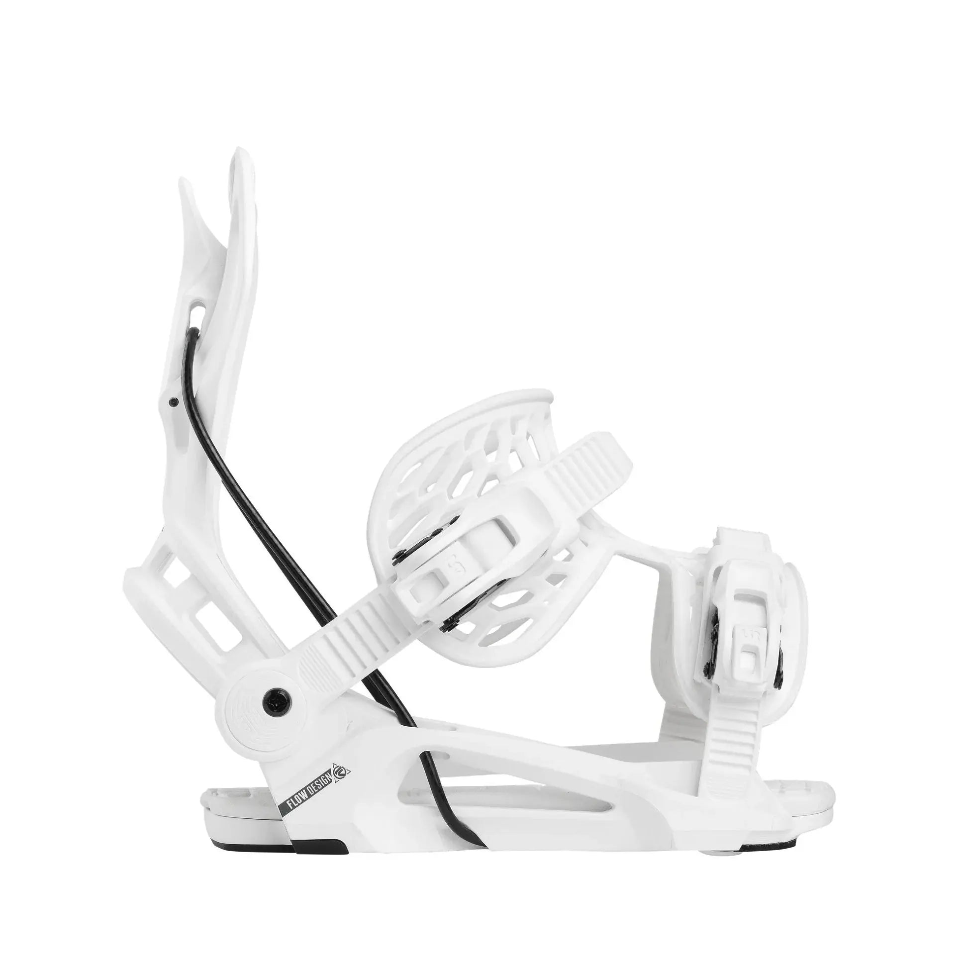 Flow Fenix Snowboard Binding - White NIDECKER