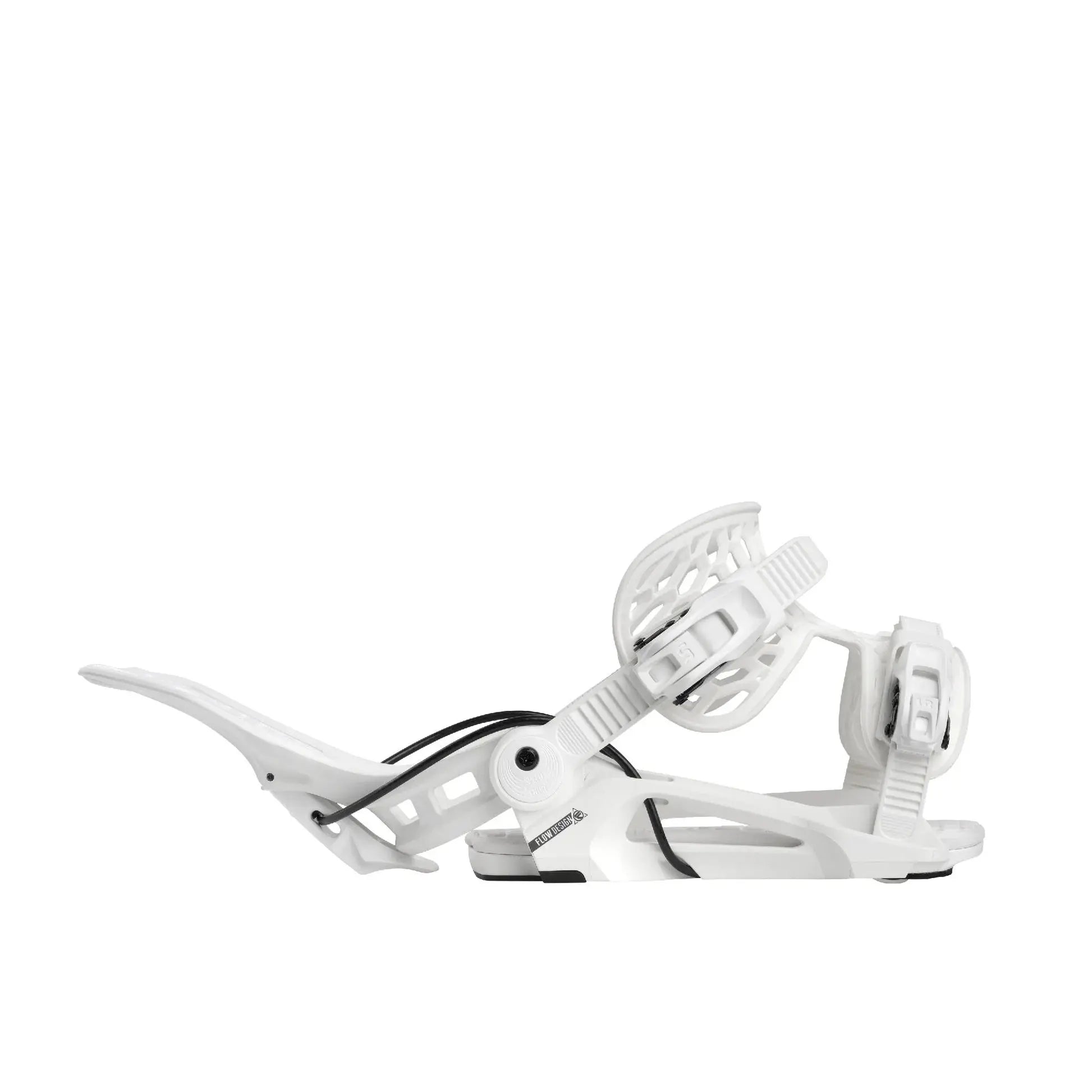 Flow Fenix Snowboard Binding - White NIDECKER