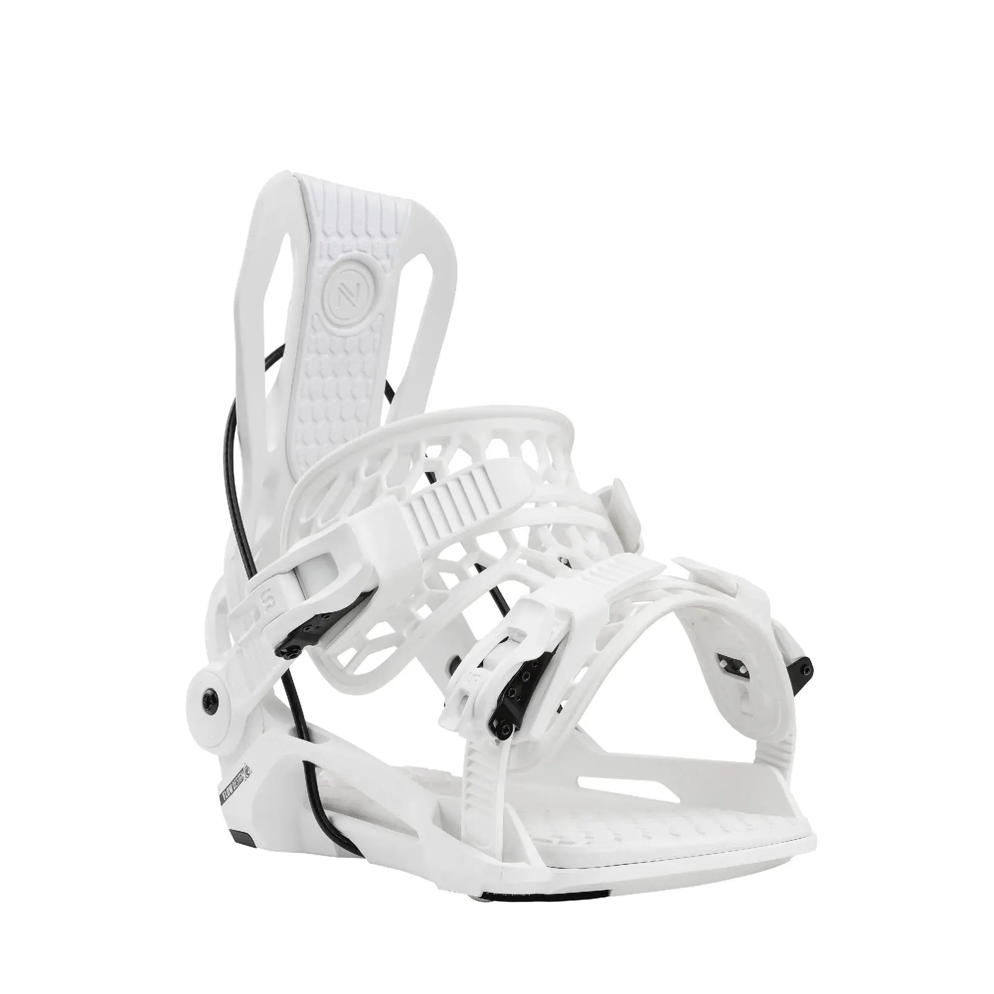 Flow Fenix Snowboard Binding - White NIDECKER