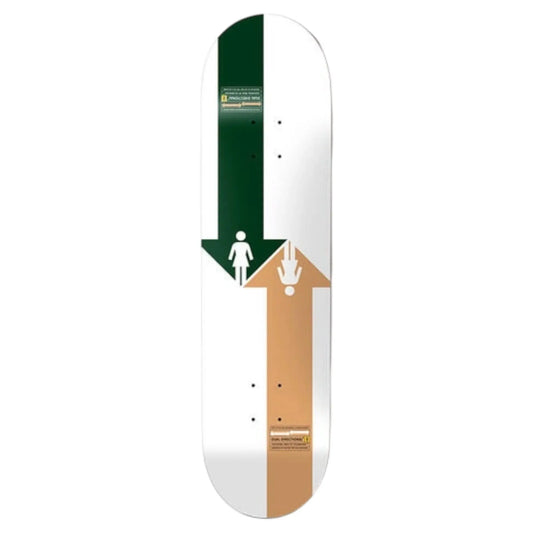 Girl Mccrank Dual Directional Twin Tip 8.25 Deck girl
