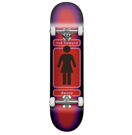 Girl Rick Howard Medium 7.625 Skateboard Complete GIRL