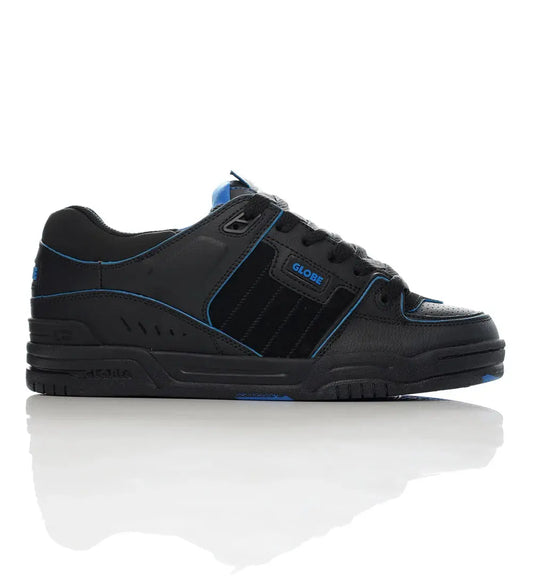 Globe Fusion Shoes - Black/Blue/Mosaic GLOBE