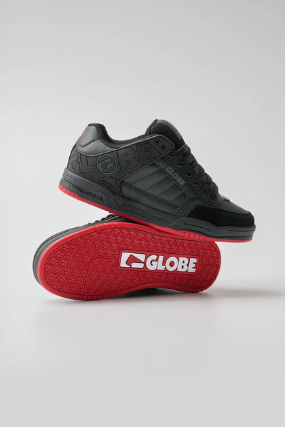 Globe Tilt Shoes - Black/Red/Charcoal GLOBE