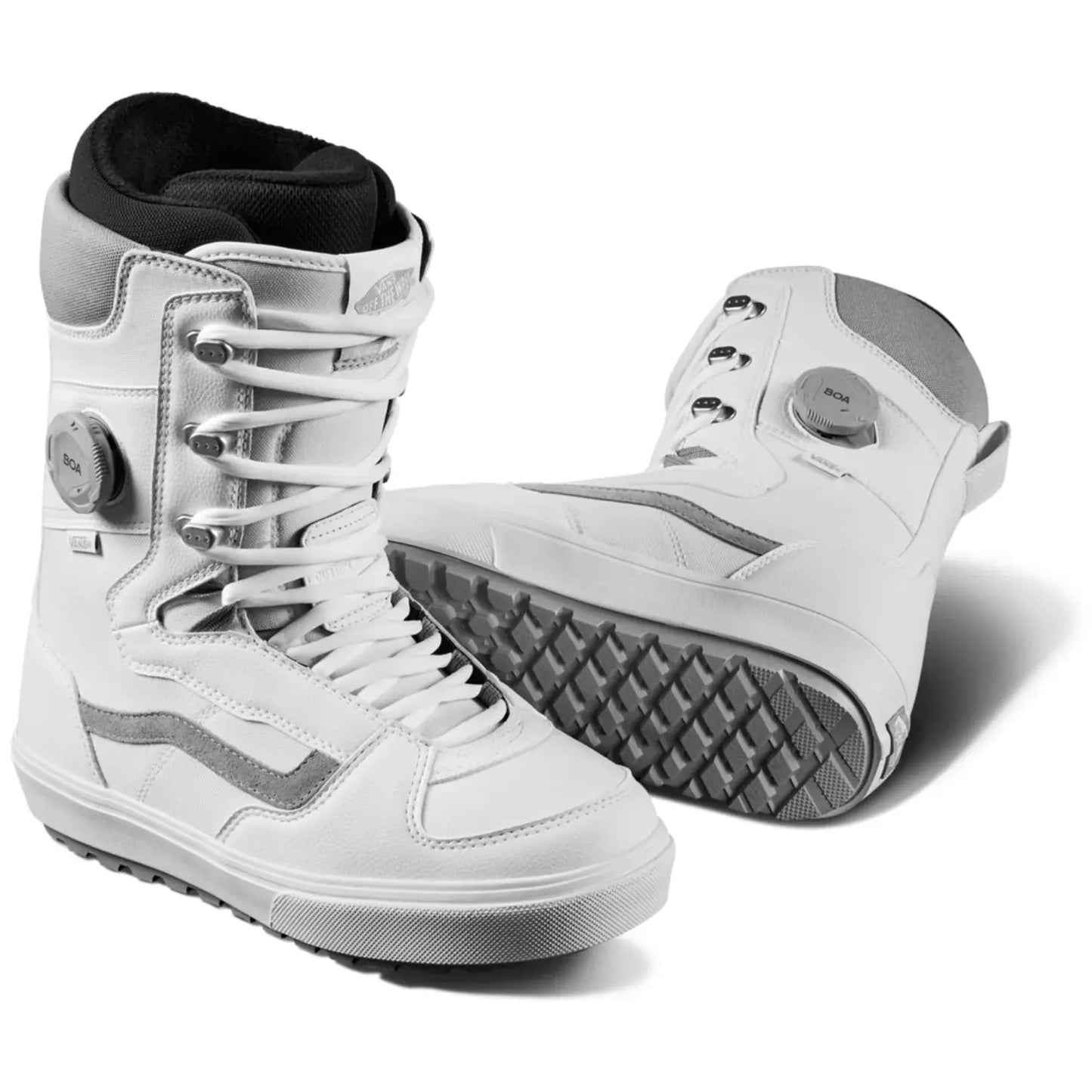 Vans Invado OG Snowboard Boots 2025 - White/Grey vans