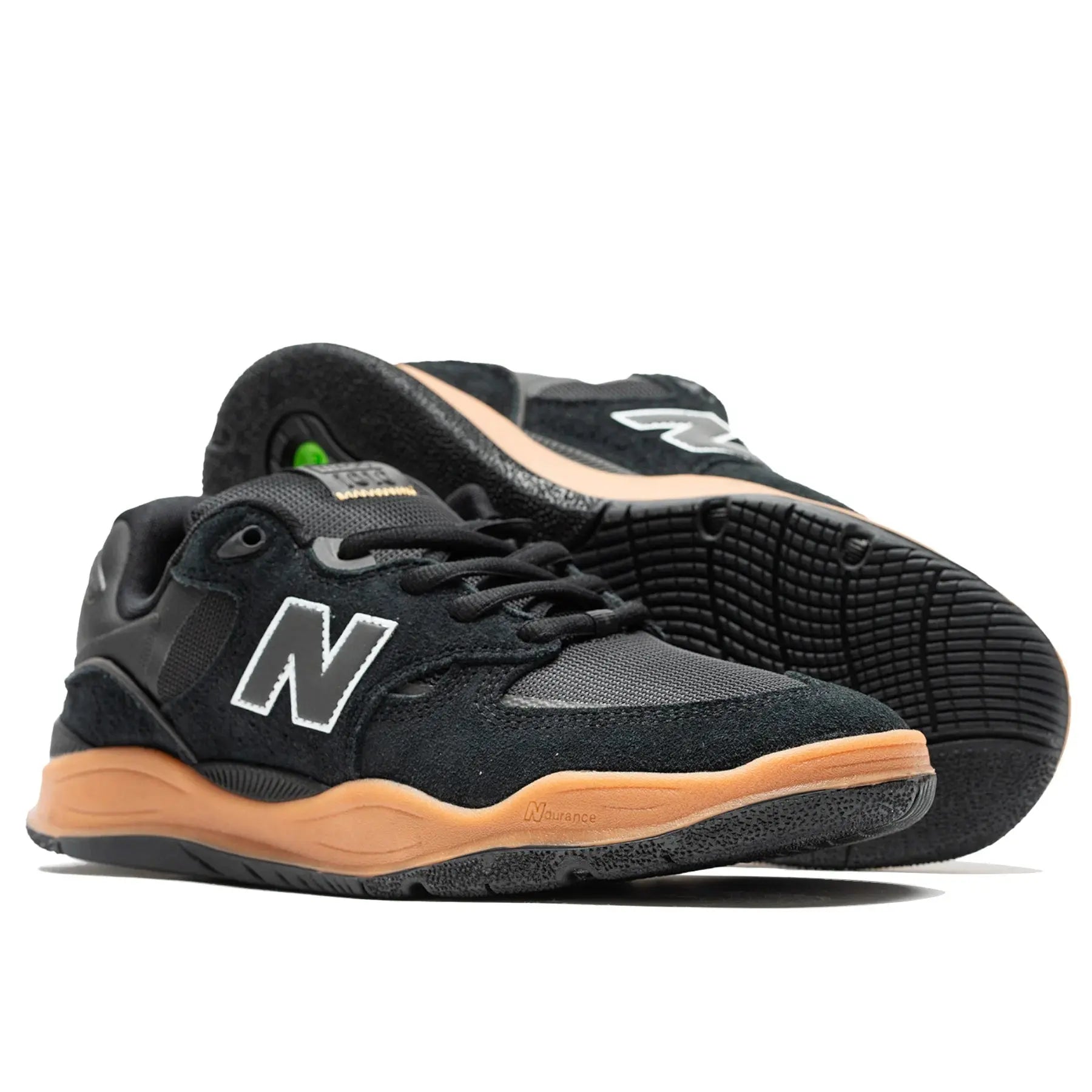New Balance Numeric Tiago 1010 Shoes - Blk/Gum New Balance