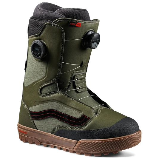 Vans Aura Pro Snowboard Boots 2025 - Green/Gum vans