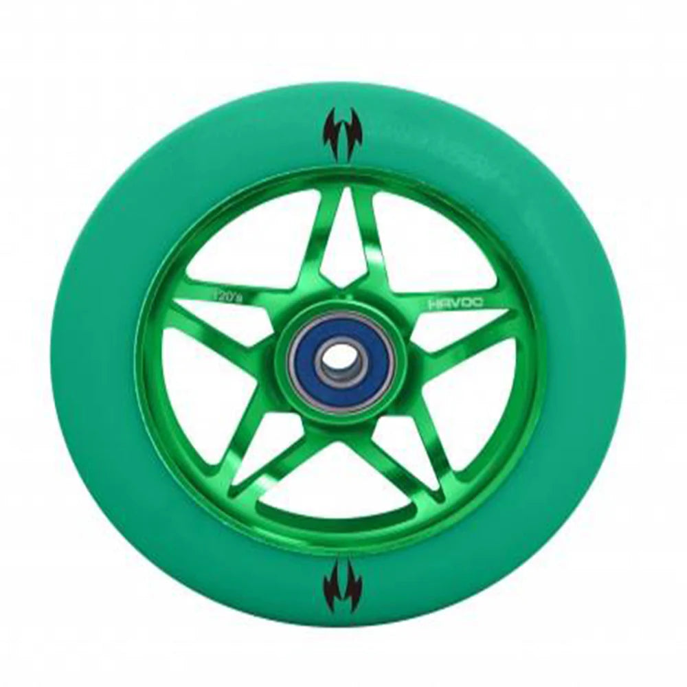 Havoc 120mm Wheels -Green