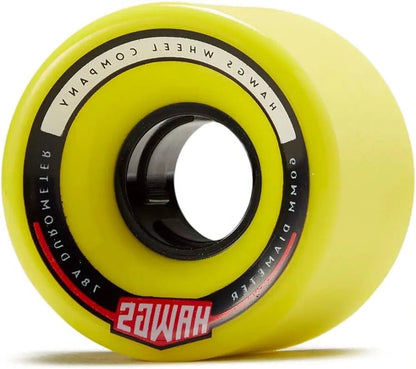 Hawgs Chubby 60mm 78a Wheels - Flat Banana HAWGS