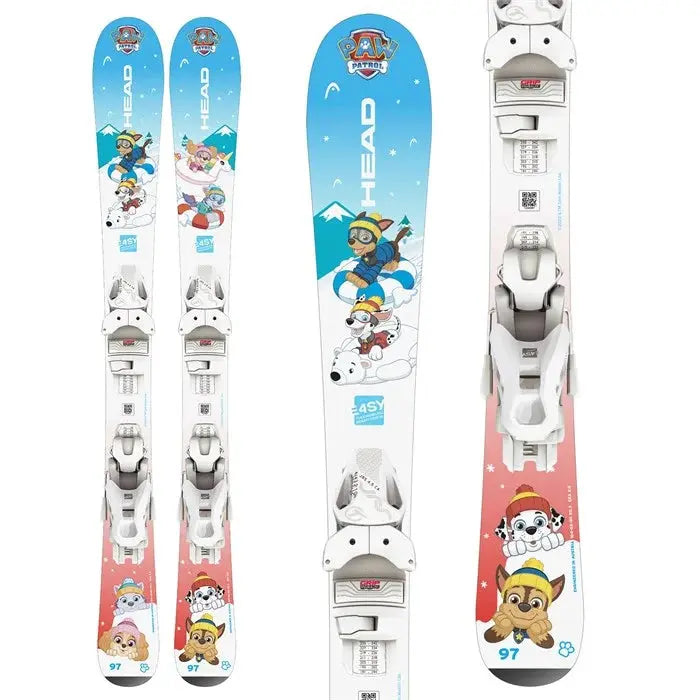 Head Kids Paw Patrol Skis + JRS 4.5 GW CA Bindings Head