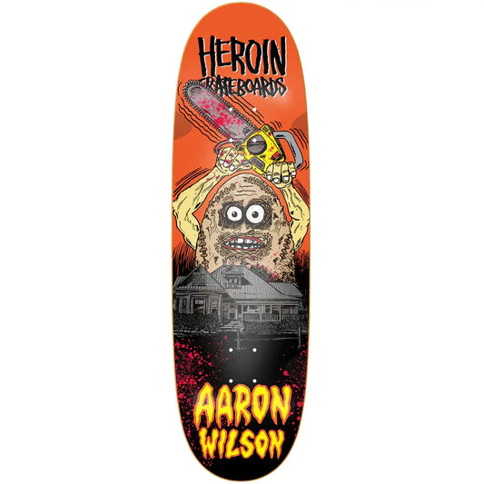 Heroin AW Teggxas Chain Egg Sym 9.125 Deck HEROIN