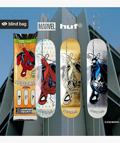 Huf Spiderman Blind Decks HUF
