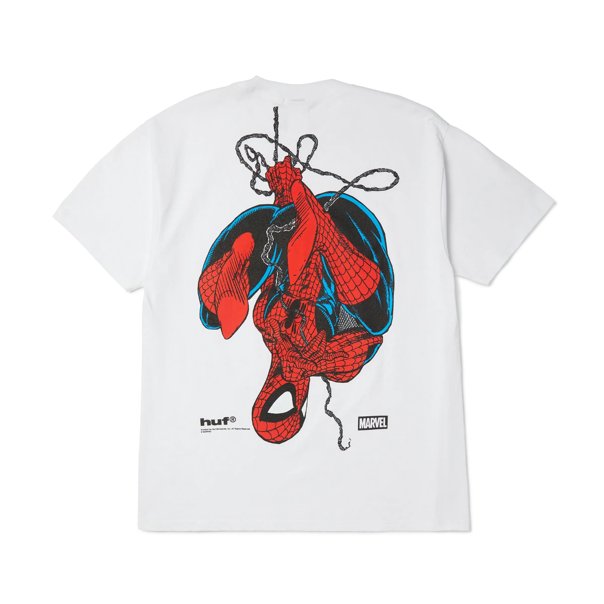Huf X Spiderman Upside Down Tee HUF