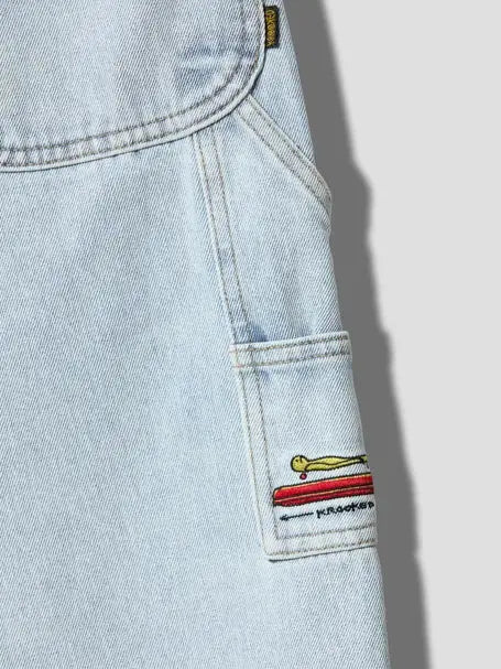 Krooked Koffin Carpenter Denim Pants KROOKED
