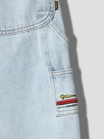 Krooked Koffin Carpenter Denim Pants KROOKED
