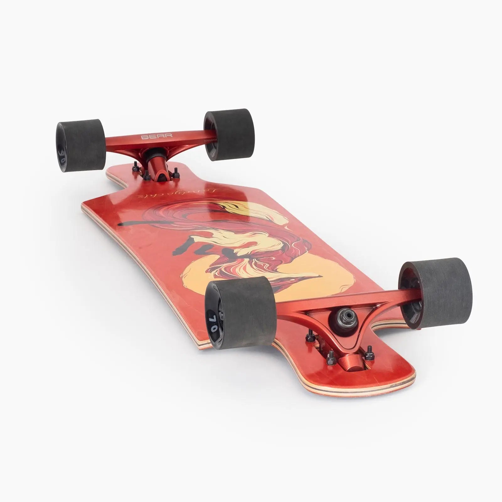 Landyachtz Drop Hammer Sun Fox Longboard LANDYACHTZ