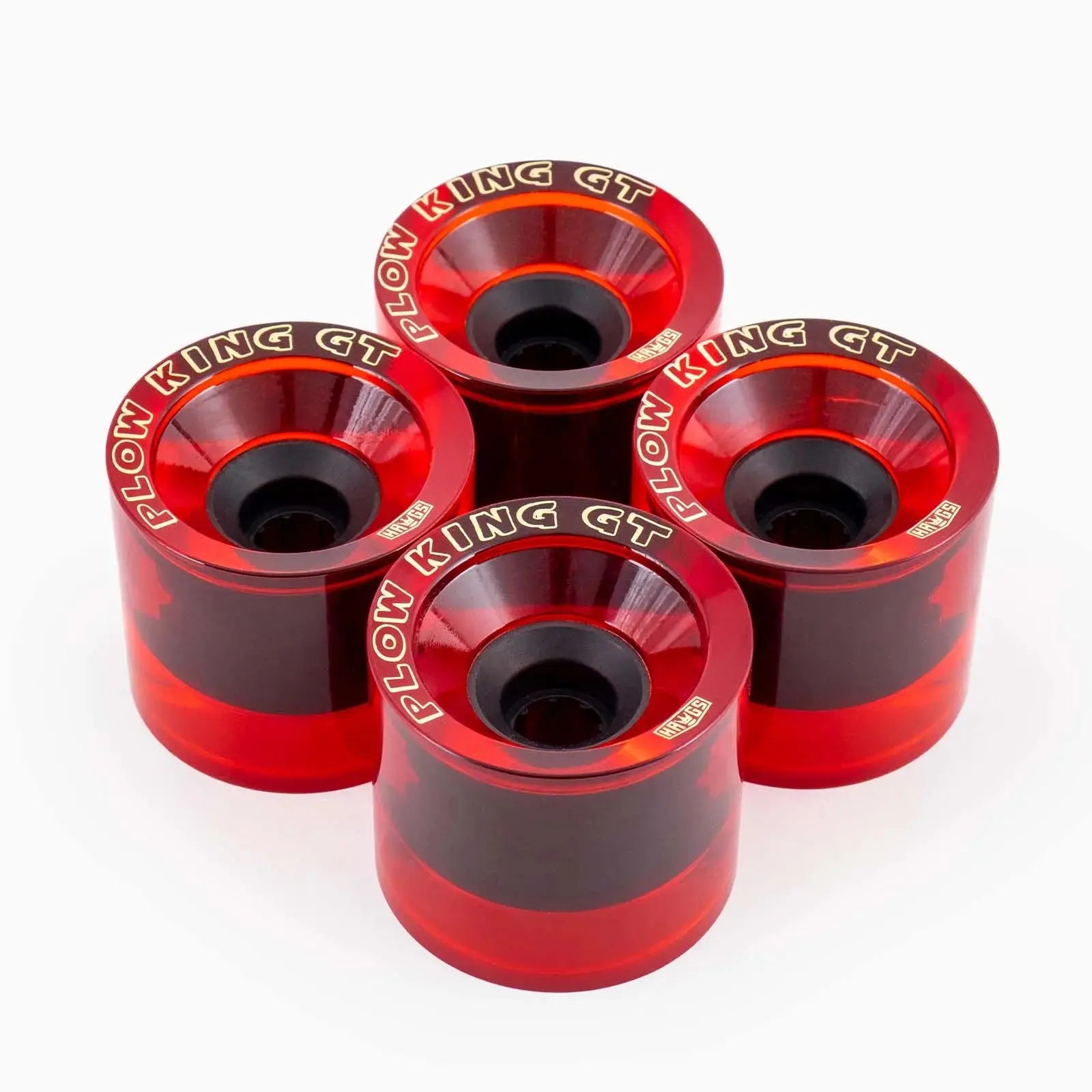 Landyachtz Plow King GT 76A 74mm Wheels - Red LANDYACHTZ