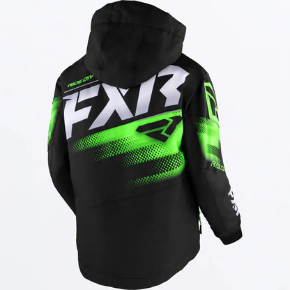 FXR Kids Boost Jacket - Black/Lime FXR