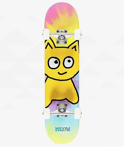 Meow Big Cat Soft Top Complete Skateboard meow