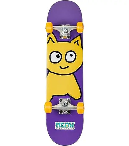 Meow Big Cat Soft Top Complete Skateboard meow