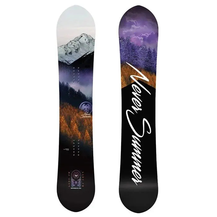 Never Summer Women's Lady FR Snowboard 2025 NEVER SUMMER