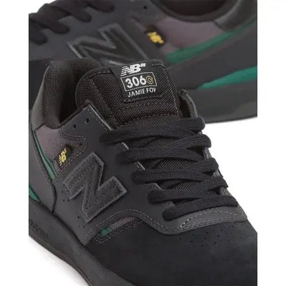 New Balance 306 Shoes - Black/Green New Balance