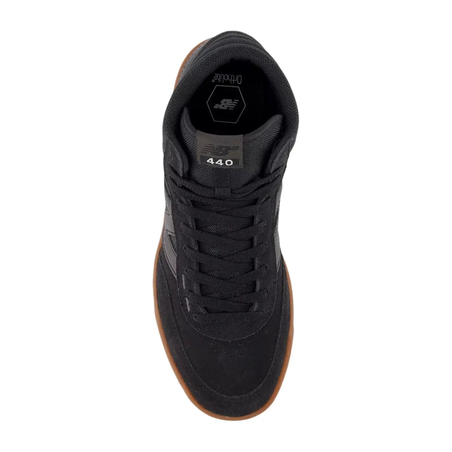 New Balance 440 High Skate Shoe - Black/Brown New Balance