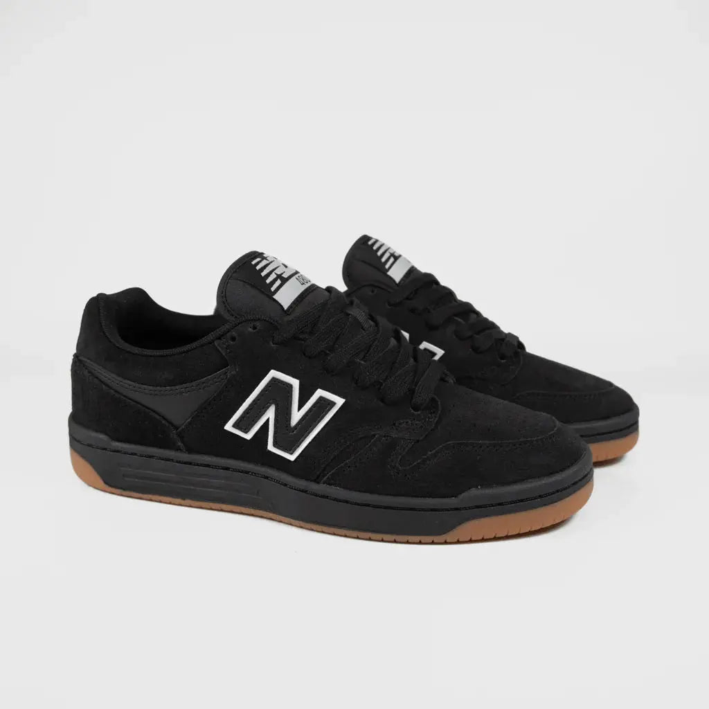 New Balance 480 Shoes Black/White New Balance