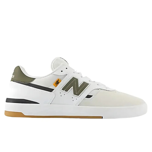 New Balance Jamie Foy  Cupsole Shoes - White/Green New Balance