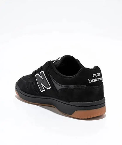 New Balance Numeric 480 Shoes - Black/White New Balance